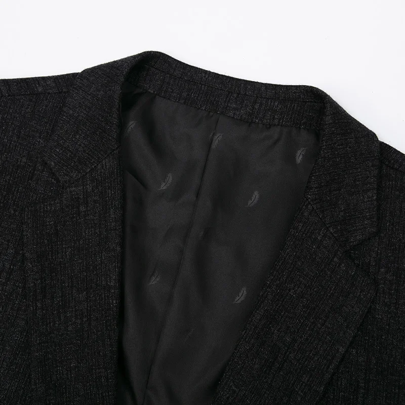 Мужской пиджак с длинным рукавом приталенный большого размера 10XL 8XL 6XL 5XL для