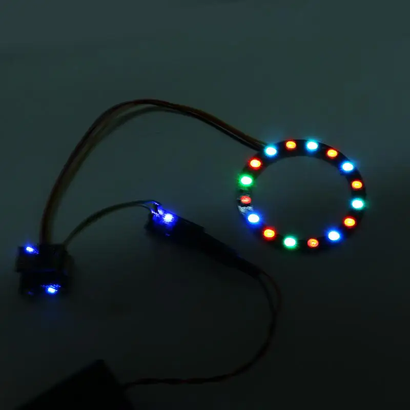 ESP8266 ESP 01 WS2812 RGB светильник для Arduino модуль адаптера контроллера электронный