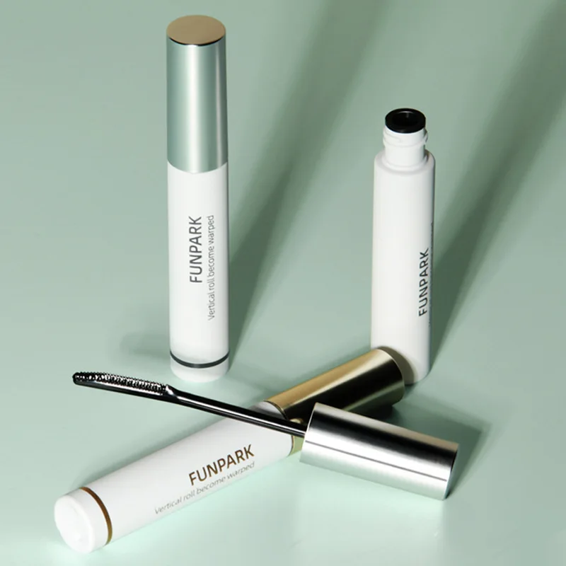 Тушь Funpark ослепляет длинную тонкую коричневую плоскую головку кисти очень тонкая