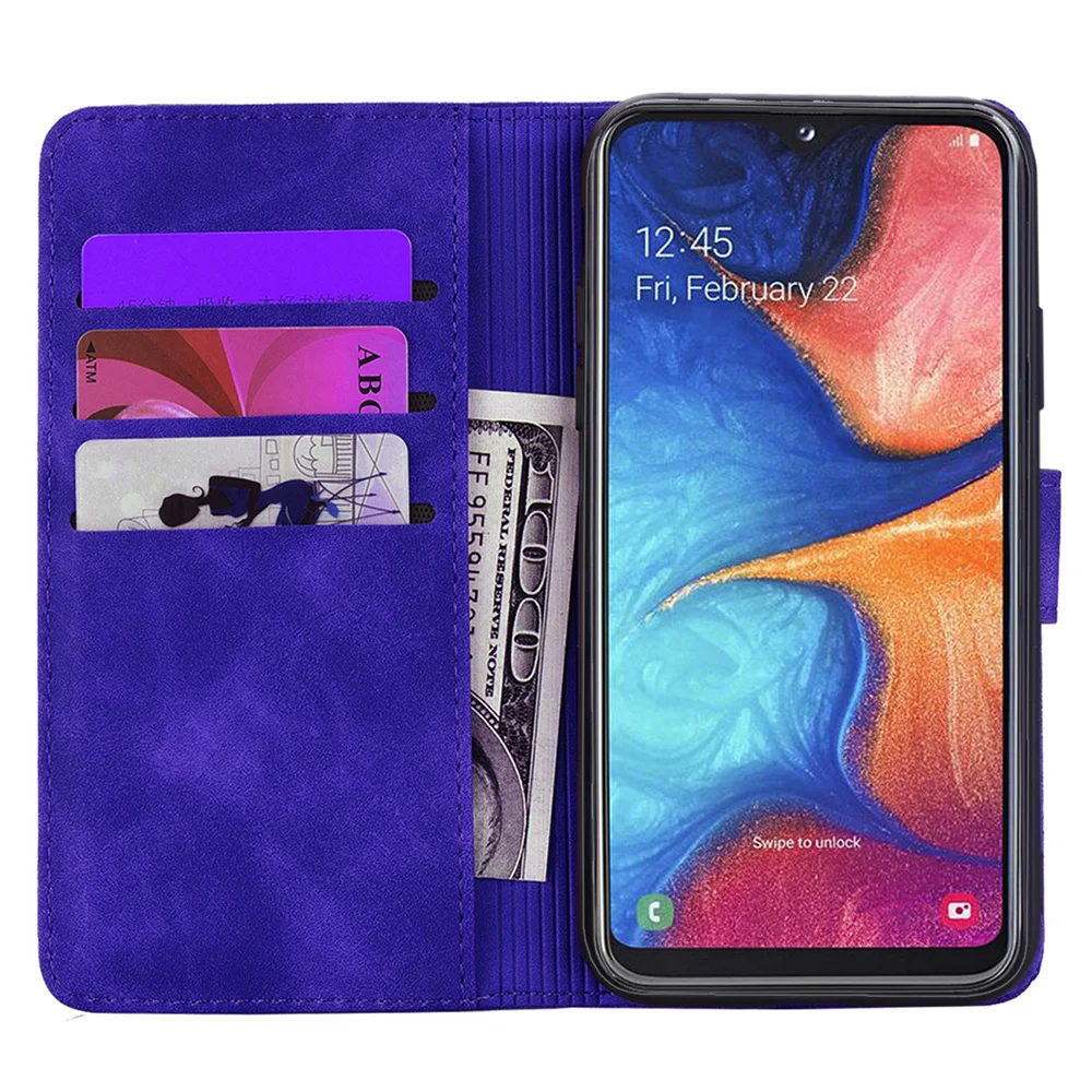 Чехол Note 10 для samsung Galaxy A20 A30 Book A40 A50 A70 A80 A10, чехол Note10 Plus, кожаный бумажник с 3D рисунком, чехол из ПУ кожи на ощупь