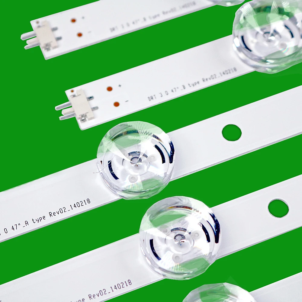 8 шт., Светодиодная лента для подсветки телевизора LG 47 дюймов, LG47lb5610 6916L 1715A 1716A LG47LY340C LG47GB651C 47LB