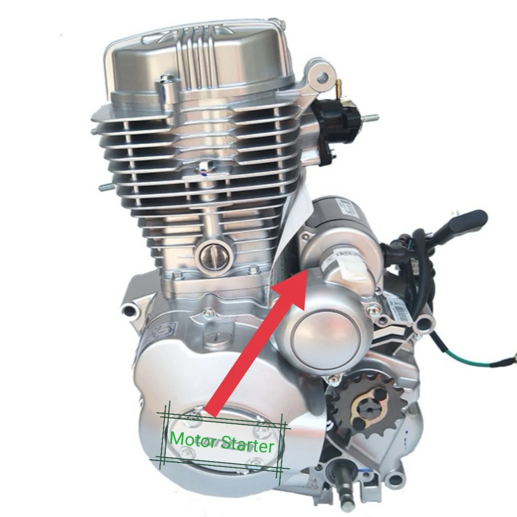 Стартер двигателя для мотоцикла Honda CG125 CG150 CGL125 HJ125-7 9T китайский GN125H CG | Автомобили