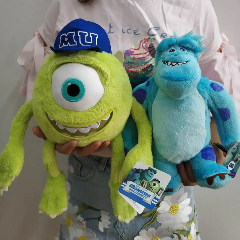 Disney Monsters University Sulley Sullivan Mike плюшевая кукла мягкая игрушка Детские