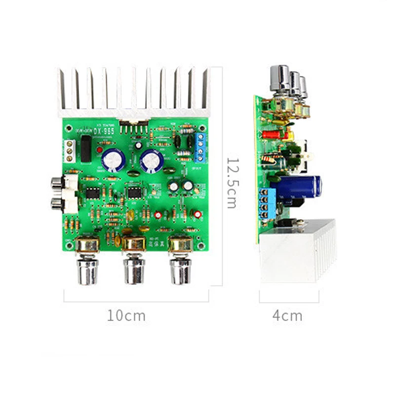 Плата усилителя мощности KYYSLB 965 Dual AC12-15V 35W * 2 HiFi 0 каналов плата высокоточного с