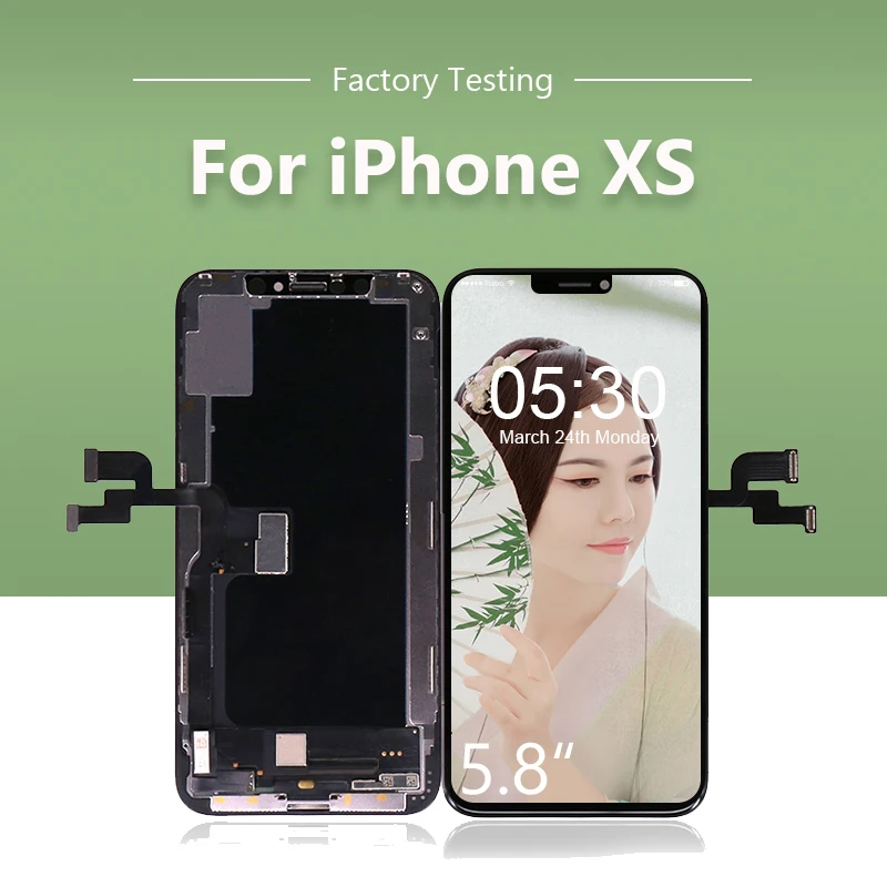 Для iPhone X XS XR MAX ЖК-дисплей кодирующий преобразователь сенсорного экрана в сборе