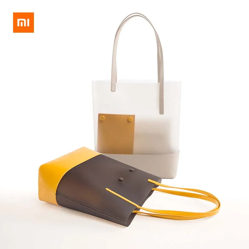 Xiaomi Fantaspring прозрачная Геометрическая Сумка классическая простая сумка из смешанного и подходящего модульного хранения