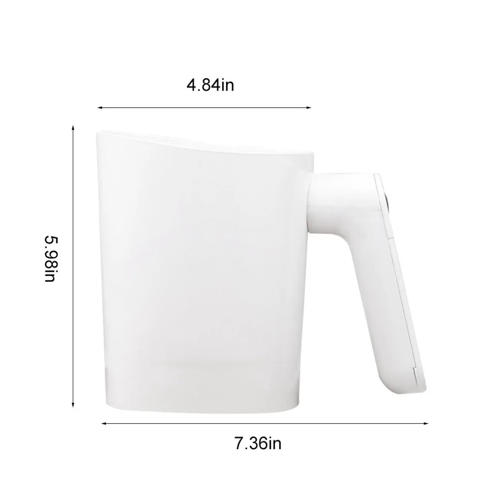 

1 Liter Handheld Electric Flour Sieve Icing Sugar Powder Stainless Steel Flour Screen Cup Shaped Sifter Kitchen Pastry Cake Tool