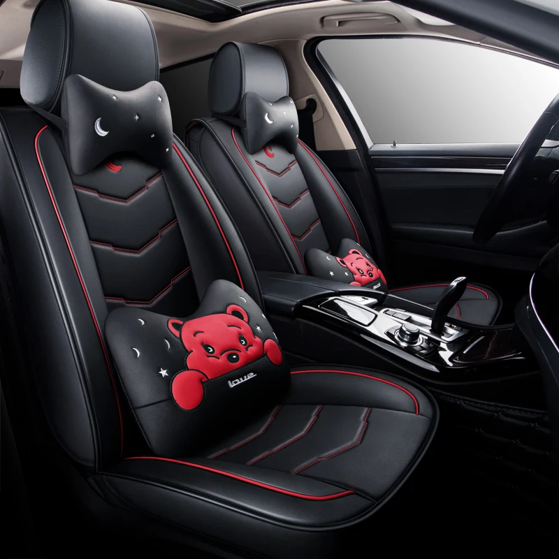 

kalaisike Leather plus Flax Universal Car Seat covers for DS all models DS DS3 DS5 DS4 DS6 DS4S car accessories auto styling aut