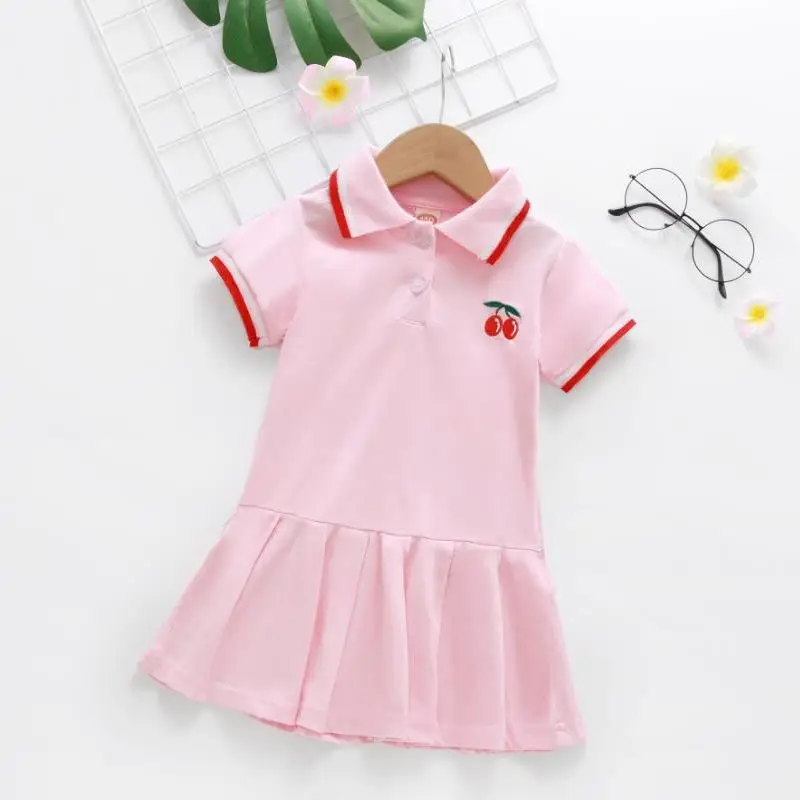 2020 новые детские радужные платья принцессы для отдыха девочек хлопковая летняя