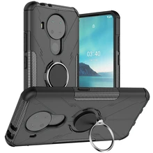 Full Cover For Nokia 5.4 Case Armor Anti-knock Magnetic Suction Stand Bumper Back Case For Nokia 5.4 3.4 2.4 Case For Nokia 5.4