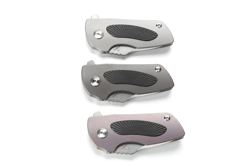Складной нож dicoria YX 630 Flipper С Титановой ручкой лезвие 14C28N шариковый подшипник