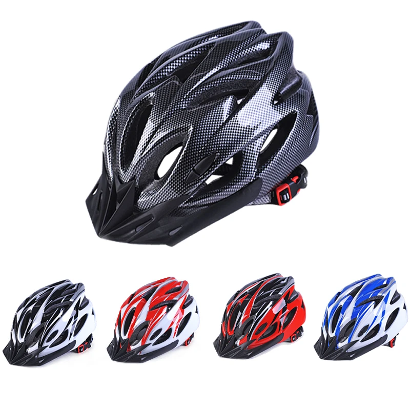 Защитный шлем 18 вентиляционных отверстий углеродное волокно велосипедный