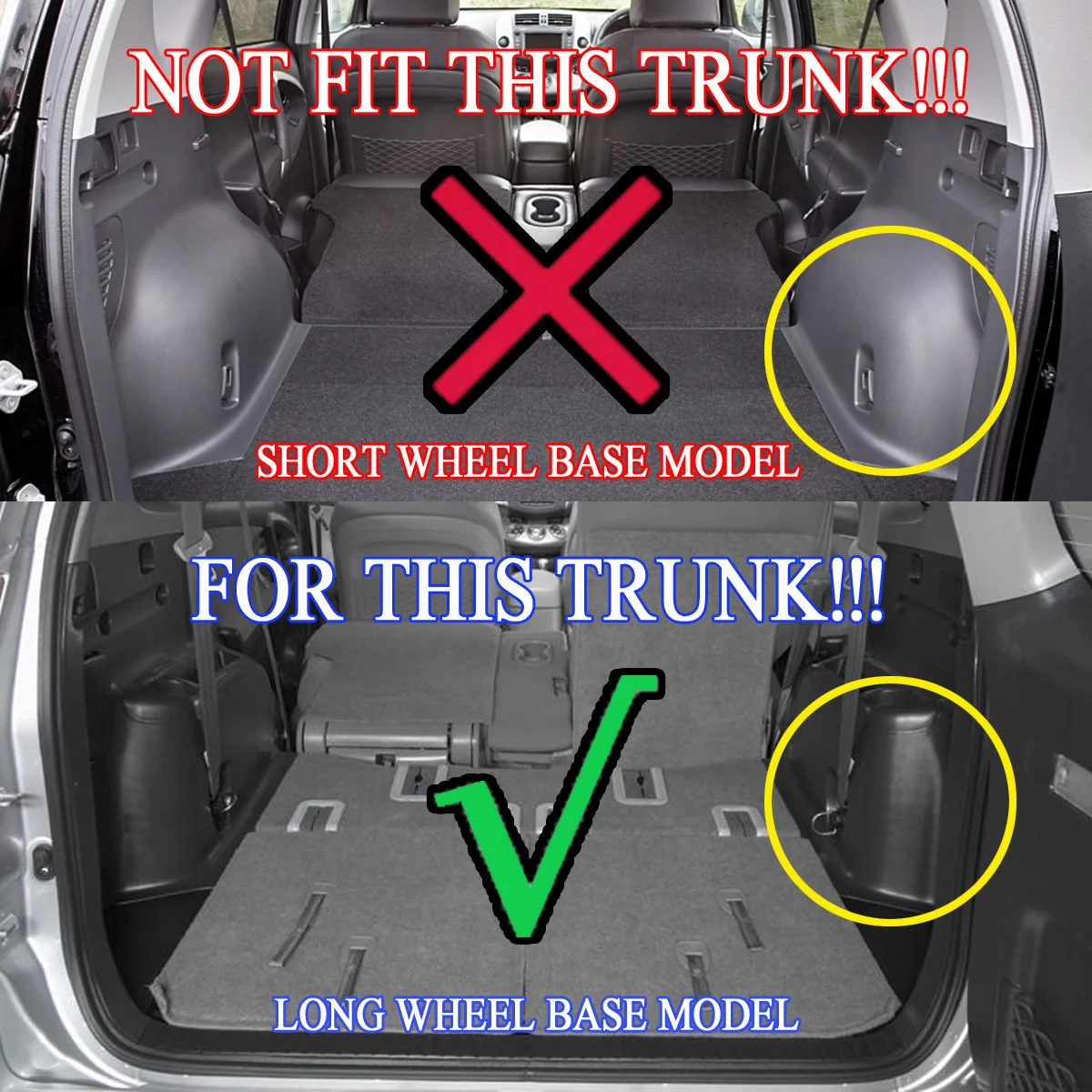 Высококачественные коврики для багажника напольный поднос водонепроницаемый