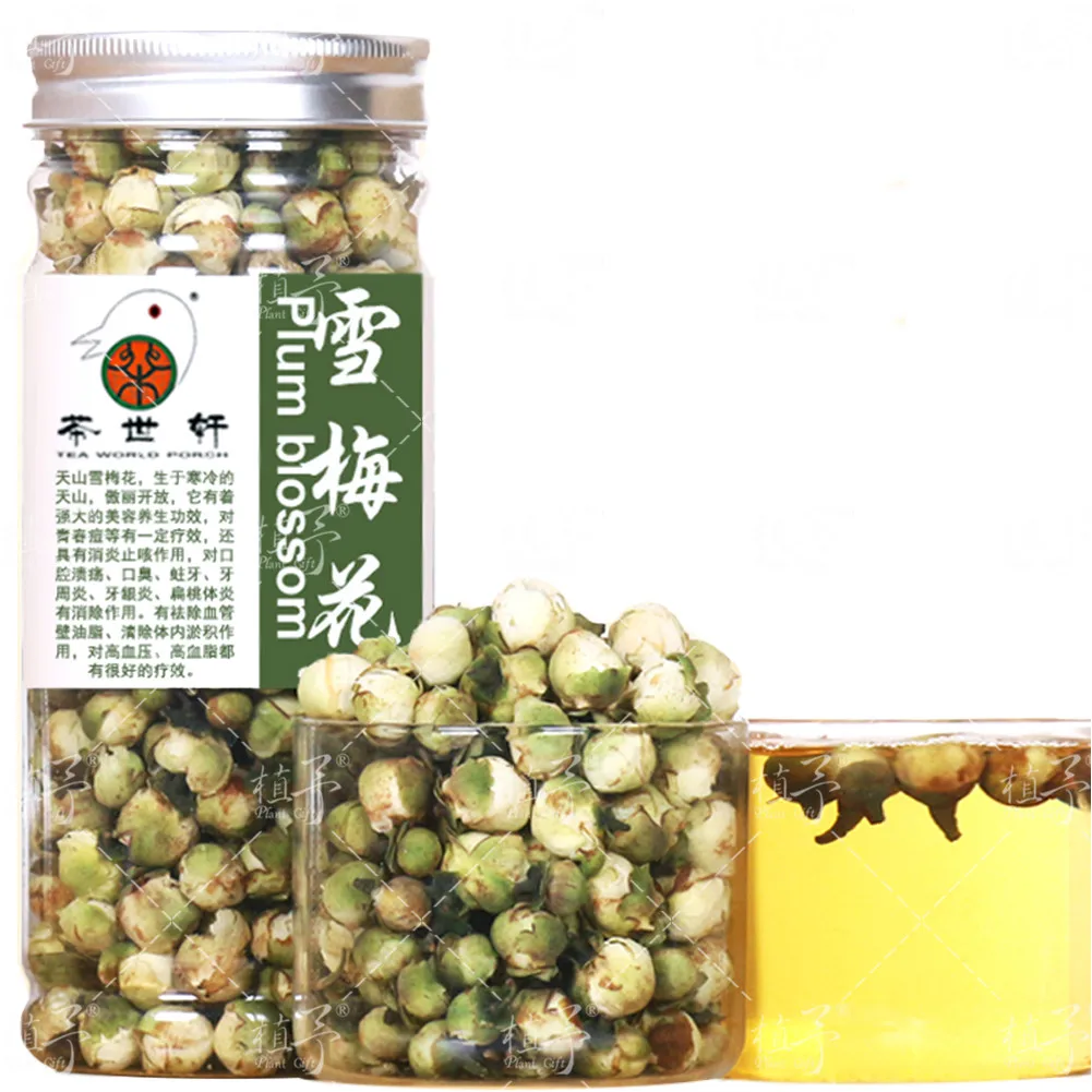 

60G Snow Plum Blossom Dried Flower Loose Organic Health Anti Aging Freckles Lose Weight Skin Care Mask Raw Materials Dry Tea