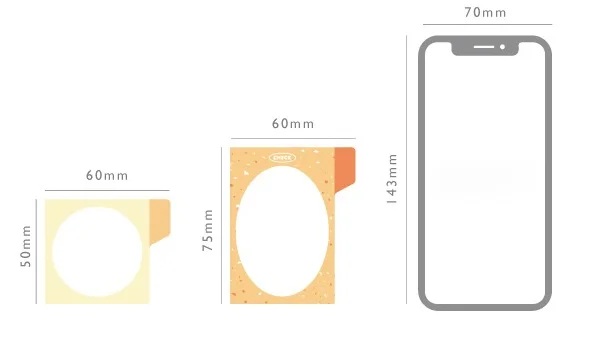 

Creative Sticky Memo Pad 60*75mm N Times Index Paper Note 30 Sheets