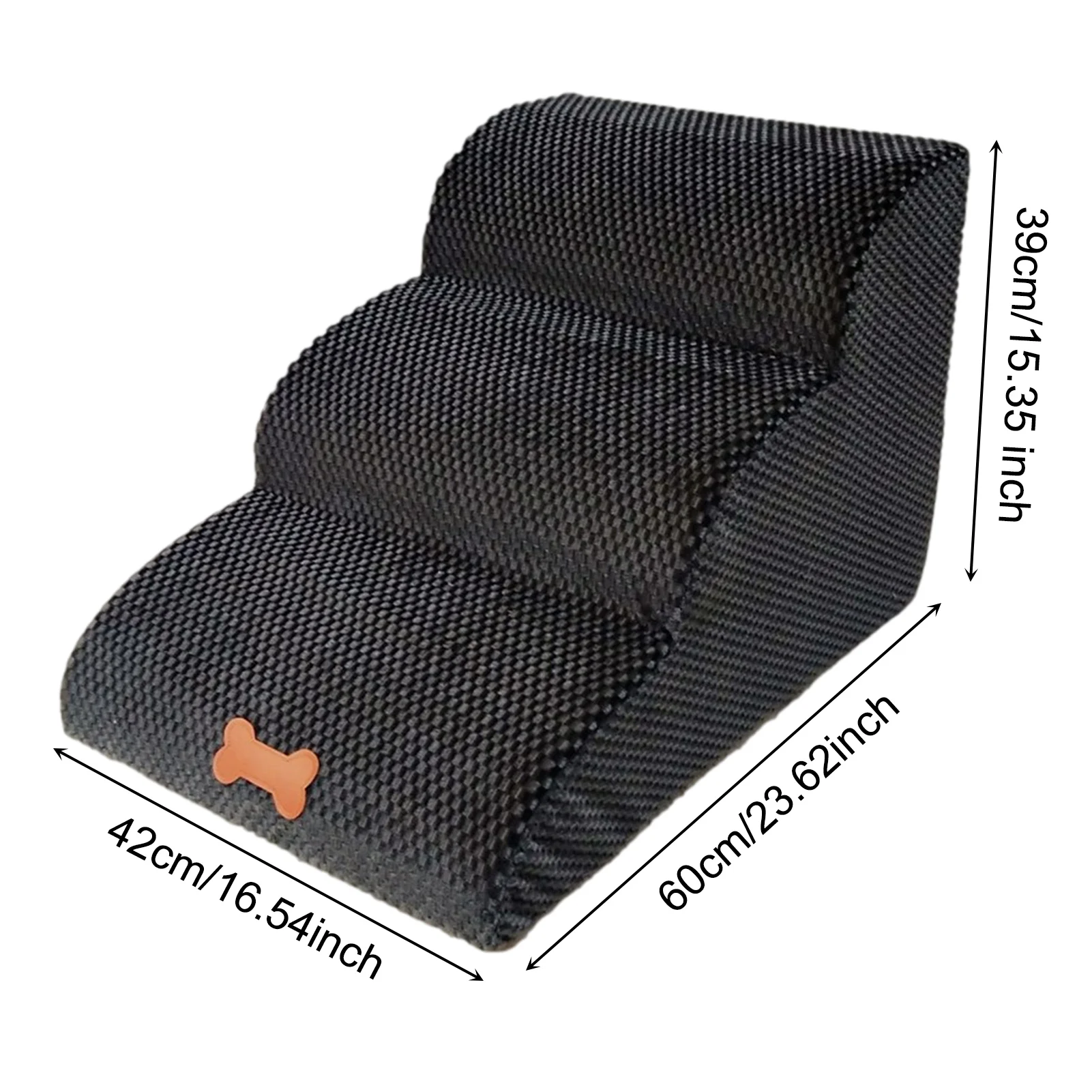 

3-Story Slope Stairs Pet Stairs Ladder For Small Cat Dog House Pet Ramp Ladder Anti-slip Removable Dog Bed Stairs Pet Supplies