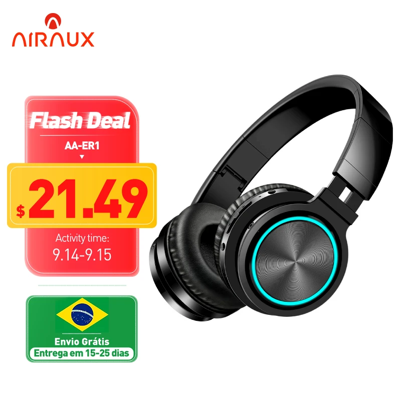 компьютерный геймер BlitzWolf AIRAUX ER1 bluetooth беспроводные наушники HiFi стерео игровая
