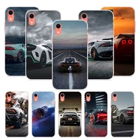 houstmust fashion luxury sports car soft phone case for iphone shell x xr xs 11 pro max 7 8 6s 6 plus 5s 5 se cover funda coque