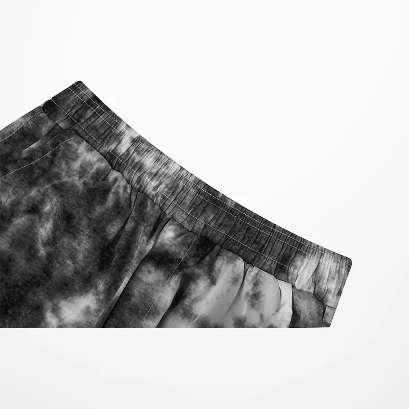 Шорты мужские в японском стиле ретро повседневная одежда акварельные спортивные