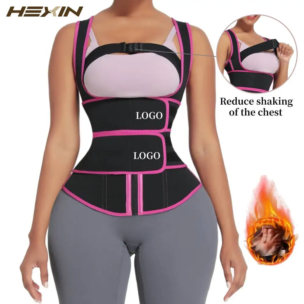 

HEXIN Waist Trainer Corset Women Binders And Shapers Modeling Strap Slimming Belt Neoprene Sauna Body Shaper Fajas
