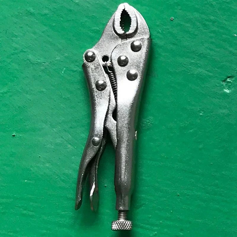 

5/7/10 Inch Carbon Steel Non-Slip Round Pliers Locking Pliers Pliers Woodworking Clip Hand Tool