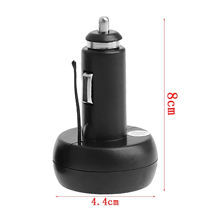 3in1 Auto Digital LED Thermometer USB Car Charger Cigarette Voltmeter Meter RGN 1XCF | Автомобили и мотоциклы