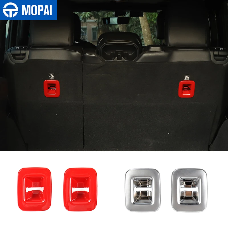 Автомобильный задний крюк для багажника MOPAI чехол Jeep Wrangler JL 2018 крючок на спинку