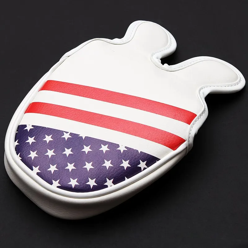 Колотушка для гольфа шлем Чехол короткой клюшки центра Вал клуб флaг сшa yзкиe