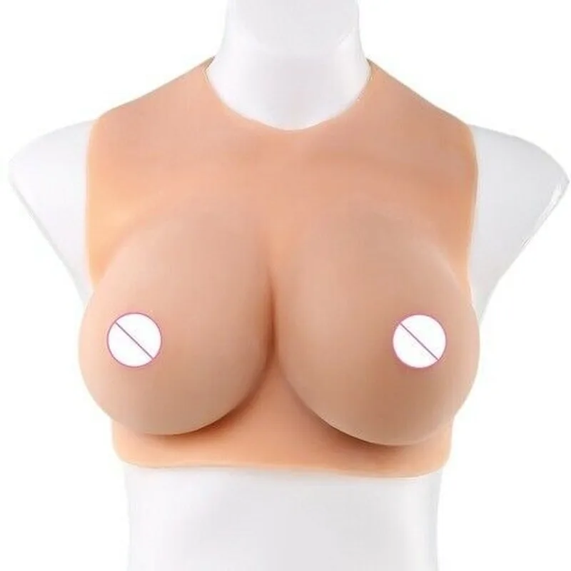 Silicone Breast Form CD Enhancer Soft Fake Boobs Crossdresser Transgender Cosplay Transgender Queen Transvestite Mastectomy Bra
