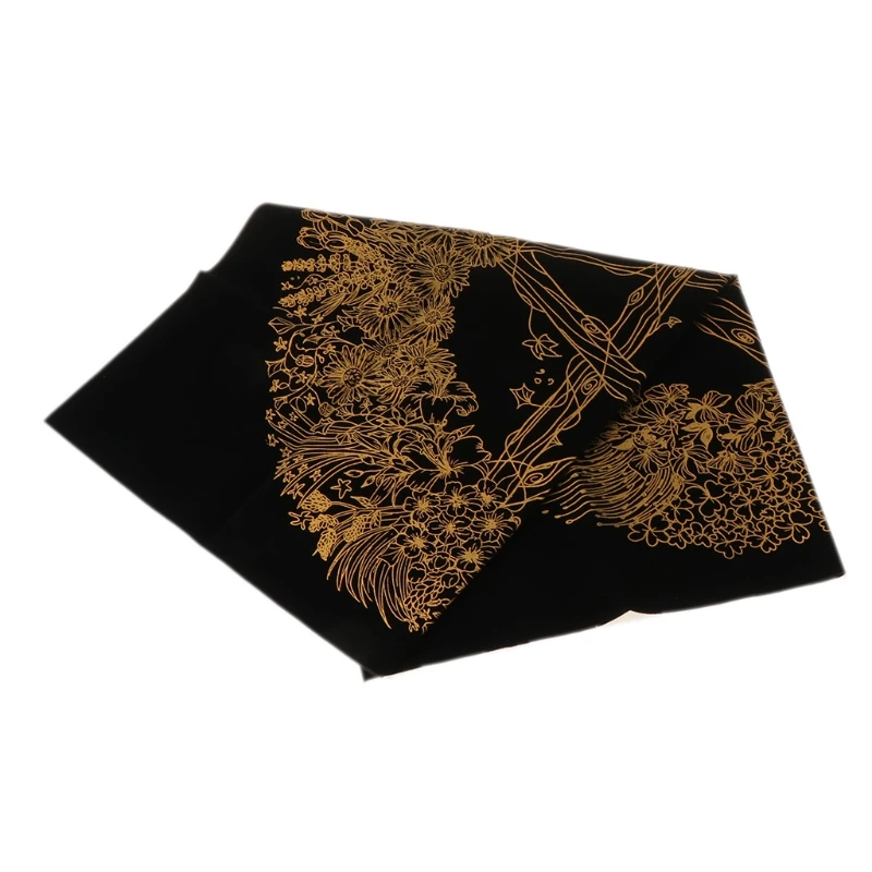 

Nature Flower Divition Five-pointed Star Card Flannel Divination Alta Tablecloth