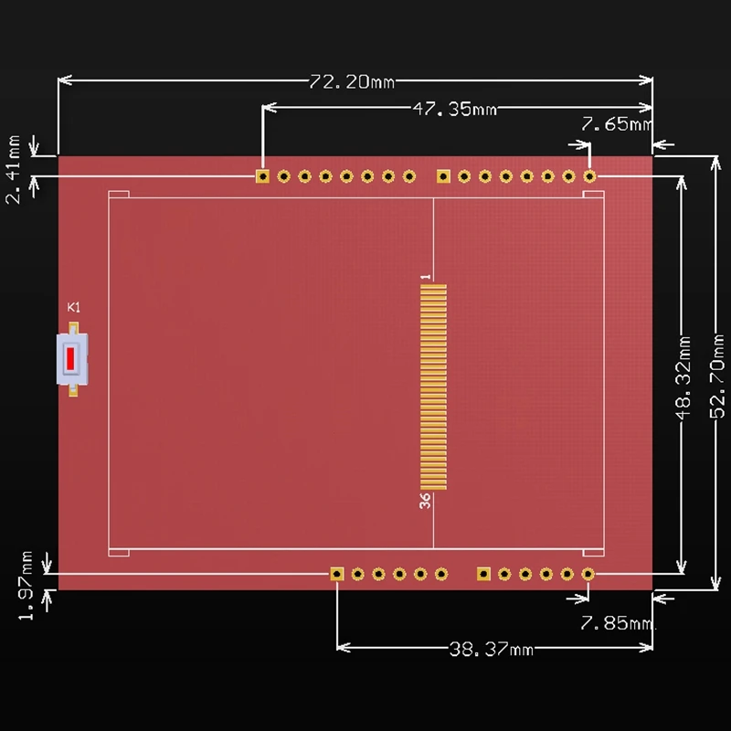 3 5 дюймовый TFT ЖК модуль цветного дисплея 320X240 контактная панель Sn для платы Arduino NUO