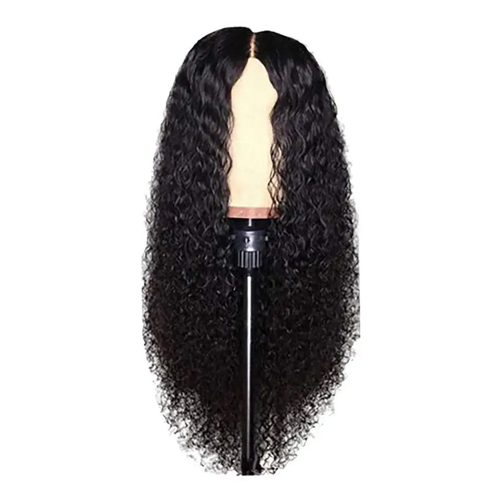 

Парики с застежкой 25,5 дюйма, без клея, передние парики для чернокожих женщин, закрытый парик, 25,5 дюйма, вьющийся передний парик, Перу, вьющийс...