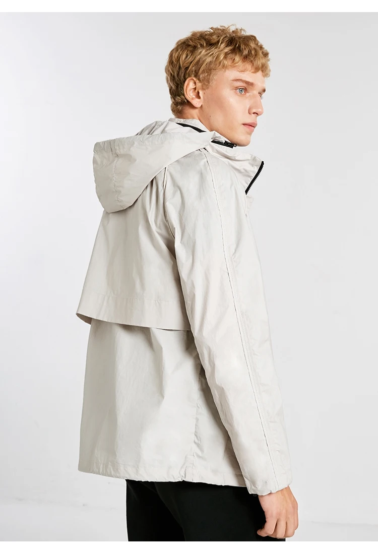 JackJones осенний мужской светильник Повседневная куртка с капюшоном 218321568