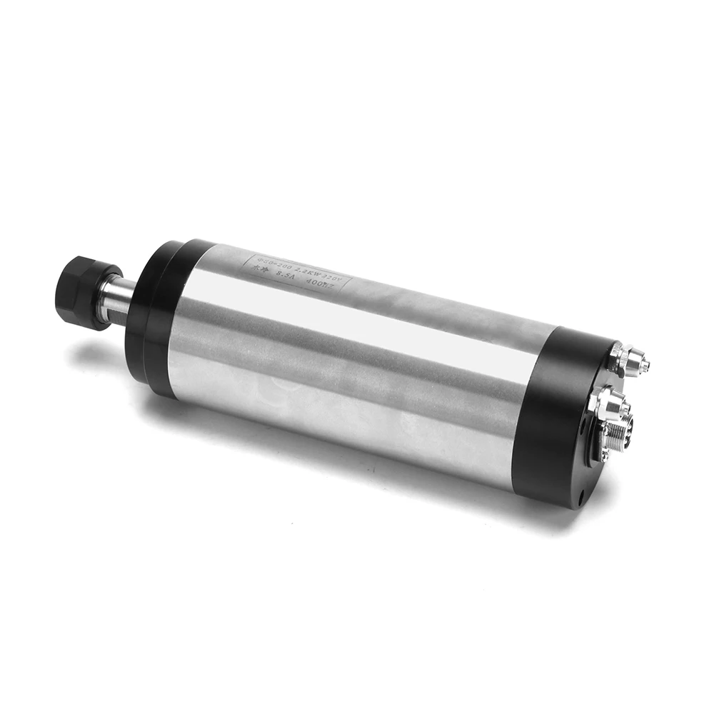 2.2KW 80 мм ER20 ЧПУ шпиндель мотор 24000 об/мин 220v AC шпинделя 4 подшипника машины водяного