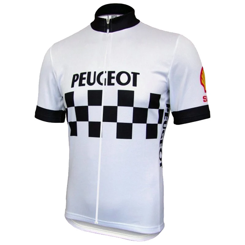 

PEUGEOTful TEAM Retro Classic Cycling Jerseys Racing Bicycle Summer Short Sleeve Ropa Ciclismo Clothing Maillot