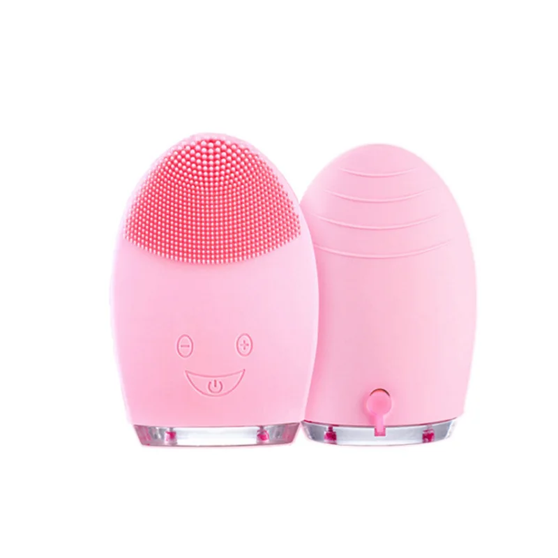 

Rechargeable Silicone Gel Face Cleansing Pore Cleaner Electric Facial Cleaning Instrument Inductive Therapeutical Device