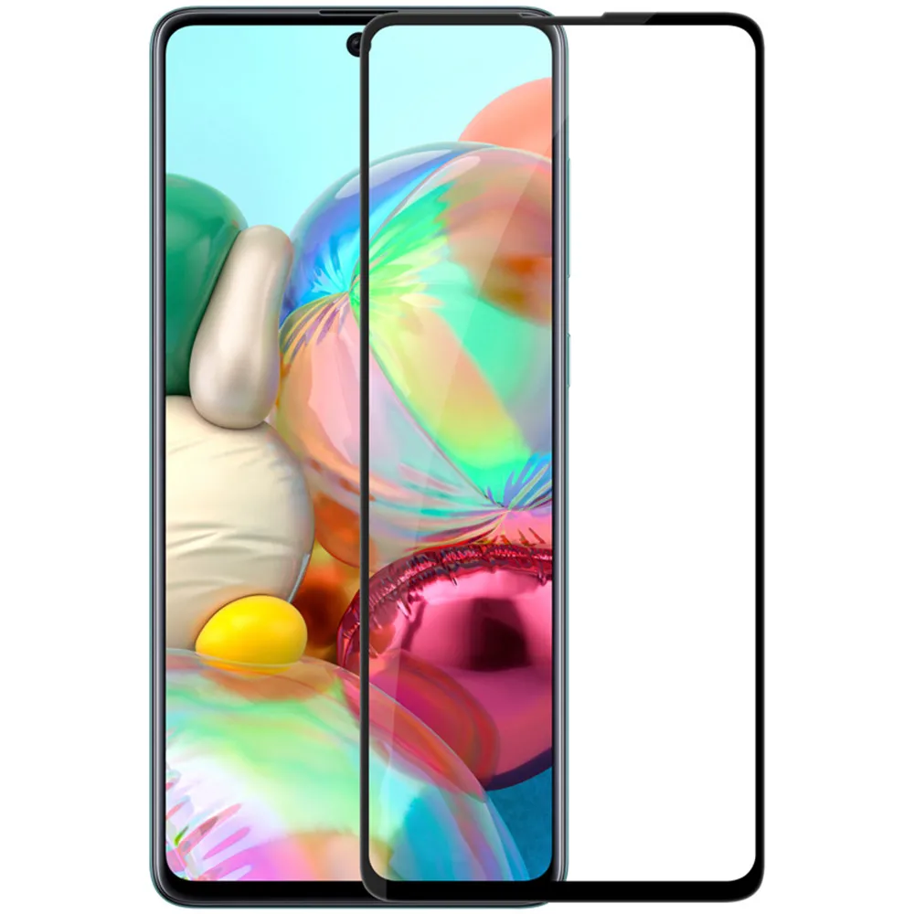 

For Samsung Galaxy Note 10 Lite/A71/M51/F62/M62 NILLKIN Curved Full Covered 3D CP+Max Tempered Glass Screen Protector