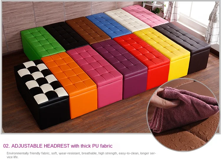 Последний дешевый лаконичный табурет для обуви хранения диванов дома толстый из