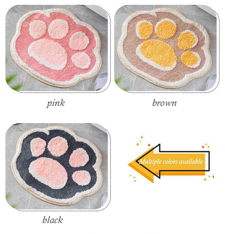 Новый Ивовый коврик с когтями из мультфильма Кот Впитывающий Коврик для дома