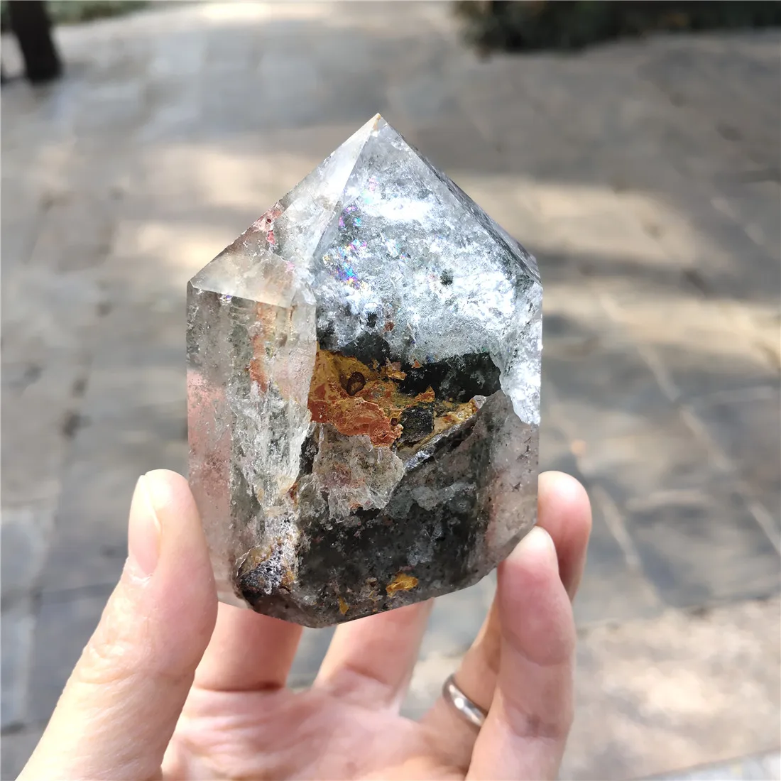 Призрак Wicca камень для украшения на остров фантом Пьера исцеление духовная