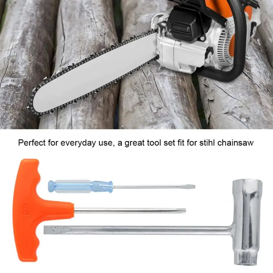 Ключ для цепной пилы бензопилы Stihl аксессуары отвертка шлица звездочка Набор