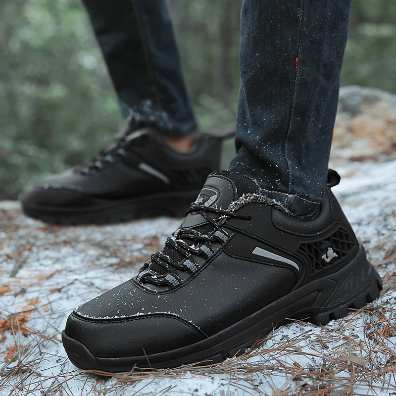 Мужские Нескользящие водонепроницаемые ботинки для альпинизма рыбалки и охоты