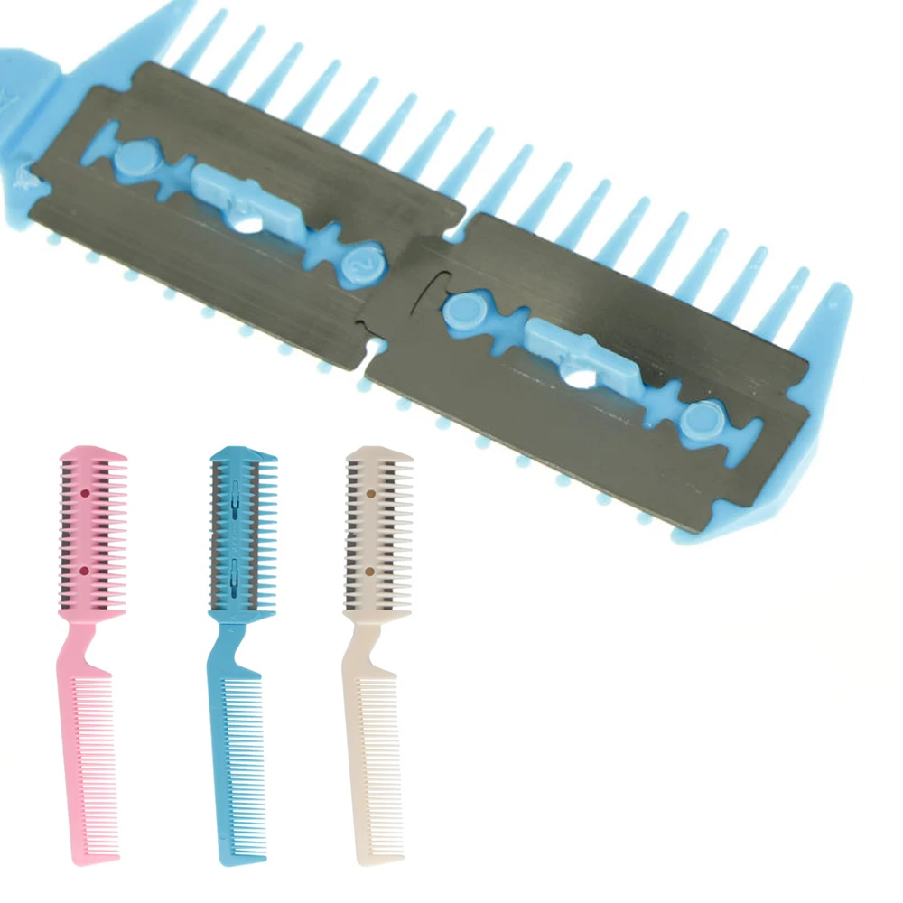 Триммер для шерсти домашних животных Расческа с 2 лезвиями ухода за домашними