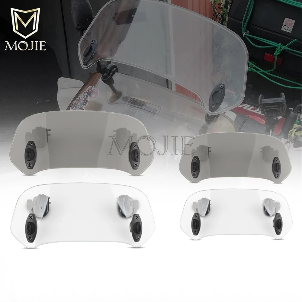 Удлинитель лобового стекла для мотоцикла спойлер ветровой экран дефлектор