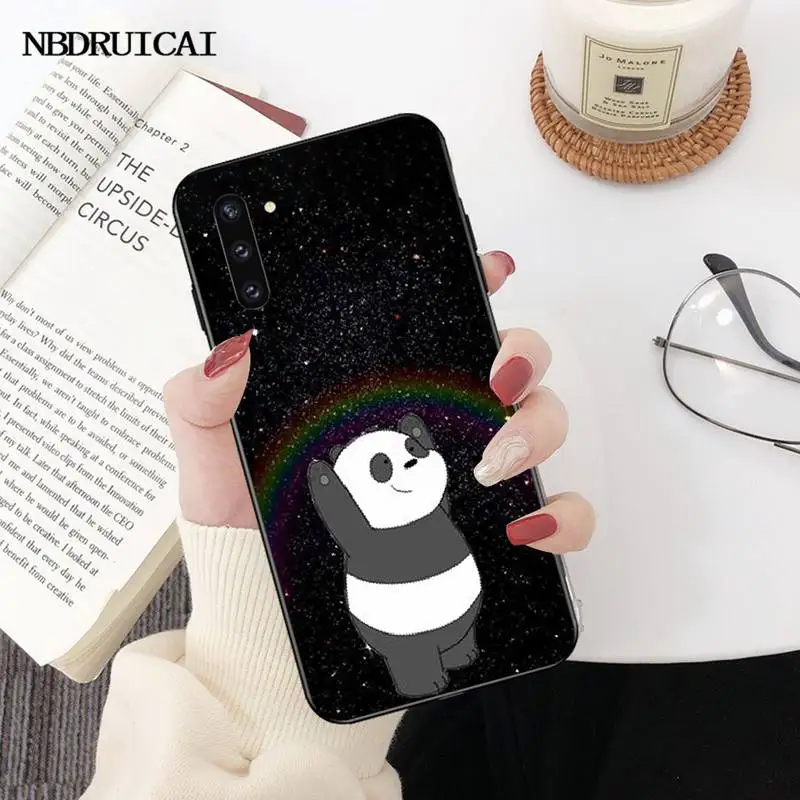 Чехол для телефона PENGHUWAN с изображением панды Samsung Note 3 4 5 7 8 9 10 pro M10 20 30|Бамперы| |