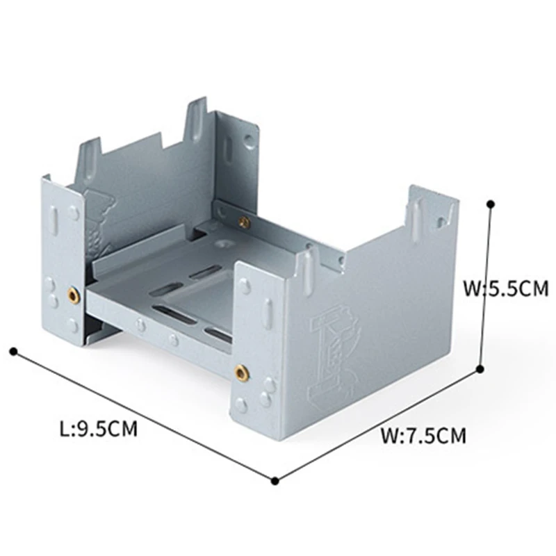 Портативная Складная мини плита для пикника приготовления пищи барбекю