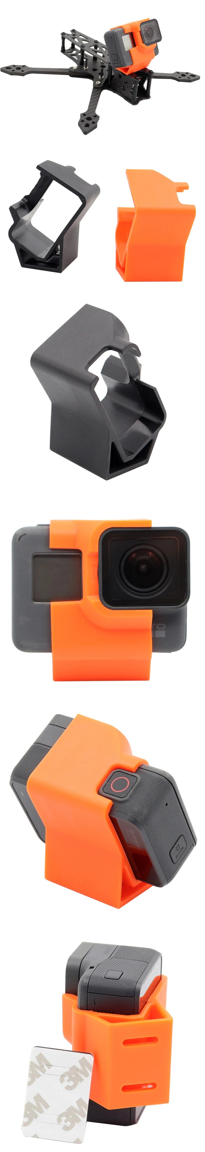 Для камеры GOPRO 5/6/7 Камера Держите крепление установить Holding база Поддержка покрытыми местом для Радиоуправляемый гоночный Дрон с видом от первого лица Квадрокоптер рама