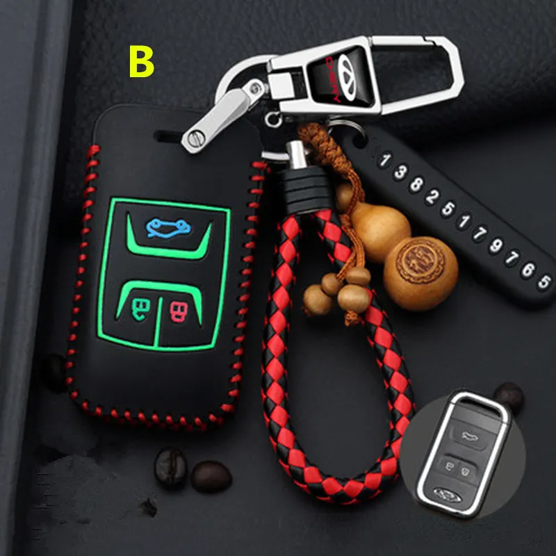 B Для Chery Tiggo 4,8, 5X, Tiggo8, Tiggo4, чехол для дистанционного ключа автомобиля - Название цвета: B