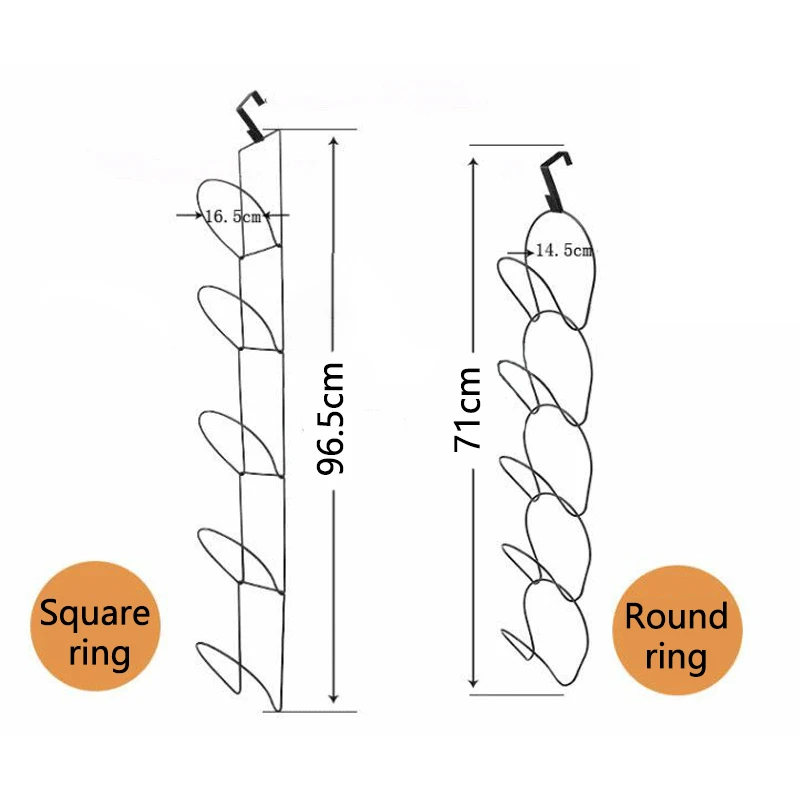 Многоуровневая стойка для хранения бейсболки вешалка одежды без гвоздей шляпы