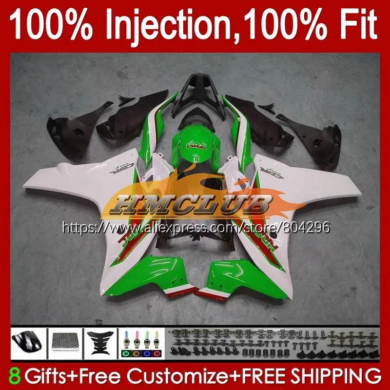 

Injection OEM For HONDA CBR 600 F 600F CBR600 F4i 27No.15 CBR600F 11 12 13 14 CBR600F4i 2011 2012 GREEN white 2013 2014 Fairing